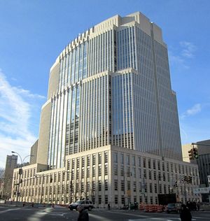 In the United States, many of the most impressive buildings are federal courthouses. It may or may not be a good sign when a nation's courthouses are bigger than its schools or galleries. The Brooklyn courthouse is 15 stories high and includes 750,000 square feet of space – and houses 16 judges and 9 magistrates. That's 30,000 square feet per judge or magistrate. There are 16 courtrooms and 9 Magistrate courtrooms.