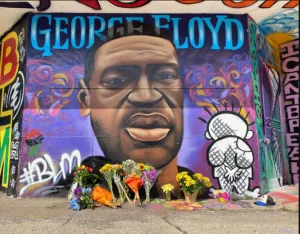 Truer memorials should show the police in their murderous act atop poor George Floyd and not merely images of a sanctified Floyd.