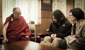 The Dalai Lama, Keith Raniere and Nancy Salzman