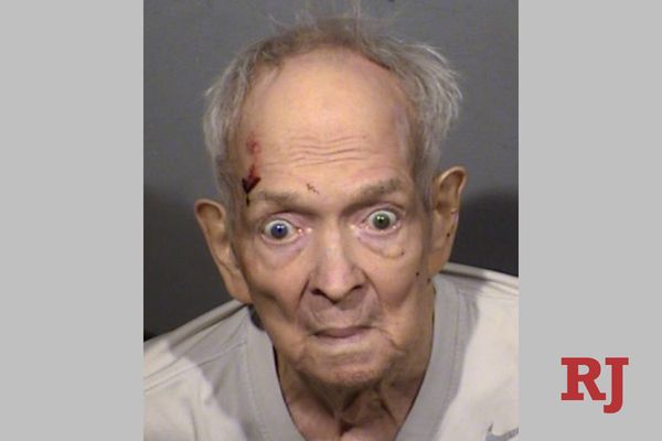 Mugshot of Robert Thomas as published in the Las Vegas Review Journal