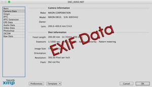 FBI examiner Brian Booth testified at the trial of Keith Alan Raniere that EXIF data is reliable because it is very hard to change. The government used the EXIF data to establish that the Cami pics were taken in 2005, when she was 15. Yet it is not true that EXIF data is hard to change.