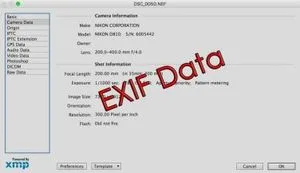 FBI examiner Brian Booth testified at the trial of Keith Alan Raniere that EXIF data is reliable because it is very hard to change. The government used the EXIF data to establish that the Cami pics were taken in 2005, when she was 15. Yet it is not true that EXIF data is hard to change.