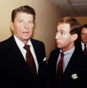 Ronald Reagan and Roger Stone