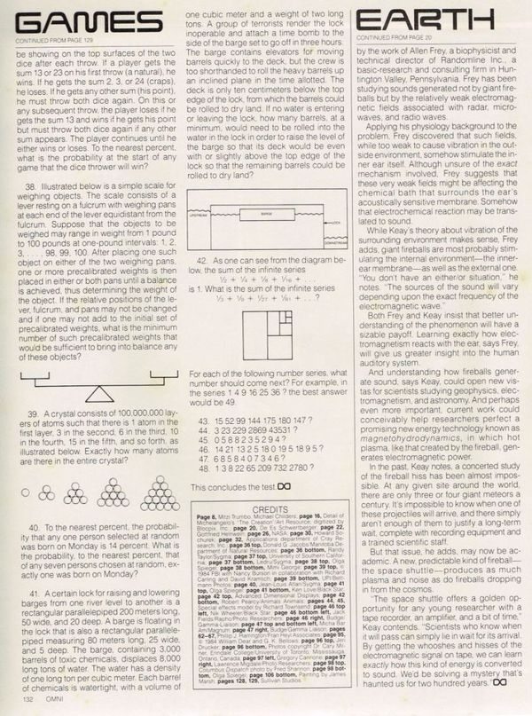 Omni Science Fiction Mega Test IQ Page 3
