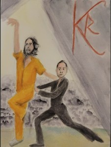 Raniere claims he was not able to have sufficient contact with his power of attorney. Painting by MK10ART