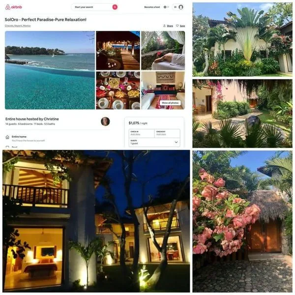 Truth Evidence F.1: The AirBnb Raniere was staying at that the government called "essentially a fortress" is a beachside vacation rental