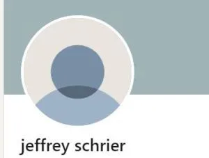 Like Benchimol, no picture could be found for accountant Jeffrey Shrier, despite his being purportedly in private practice as an accountant, open for business and apparently seeking clients. This is apparently his choice of a profile picture for what is believed to be his Linked-in account.