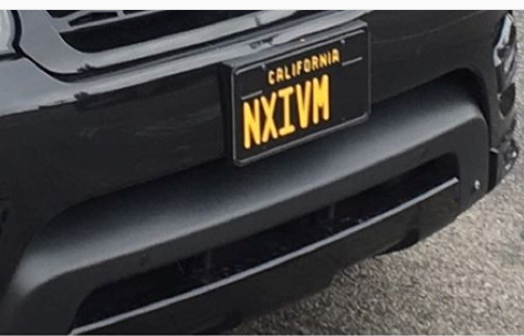 Someone in Hollywood Has a Range Rover With ‘NXIVM’ License Plate