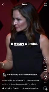 Sarah Edmondson Ted Talk Reel