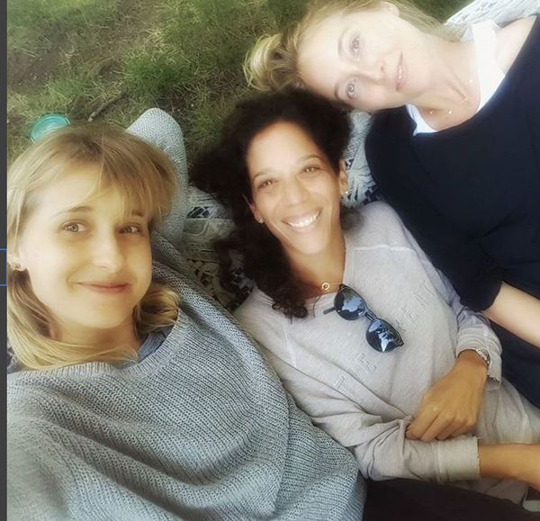 Allison Mack - convicted, Daniella Padilla [not charged but loyal to Raniere and a perpetrator] and India who left the cult. She was Allison's slave.