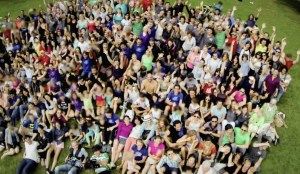 Raniere's followers at vanguard Week