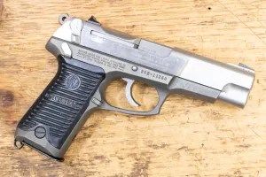 Example of a Ruger 9mm pistol
