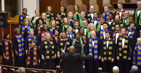 You know I actually think the Dorothy Cotton Singers [above] have better sashes than NXIVM.