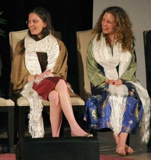 Two women have funded Keith Raniere's enterprises, they are Clare (left) and Sara (right) Bronfman. His ethical control of their wealth has led them to lose more than $100 million in bad investments.