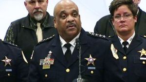 Chicago Police Superintendent Eddie Johnson
