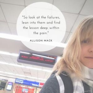 Allison Mack offered many inspirational quotes for her followers.