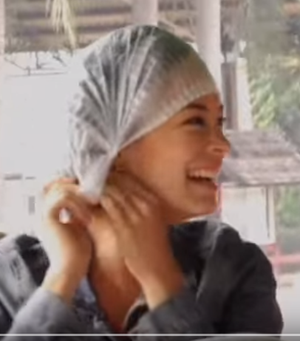 Kristin Kreuk appears in a 2008 video with young girls.
