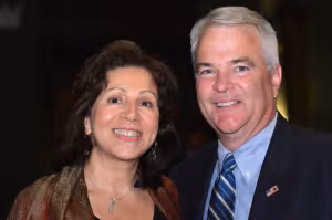 Judge Judith McMahon and her husband DA Michael McMahon