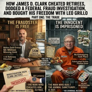 FBI Lets Gold Scammer Walk: Fraud suspect James Clark flips to FBI informant, leading to Leo Grillo’s arrest—raising serious questions.